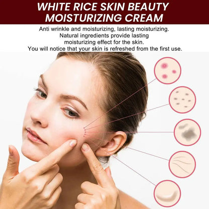 White Rice Moisturizing Facial Cream